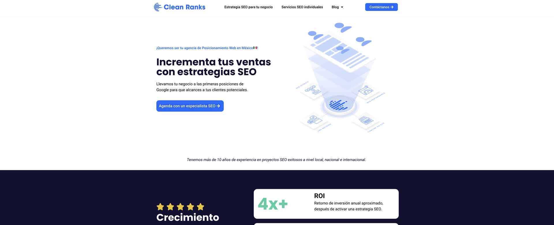 Clean Ranks Agencia SEO México y LATAM