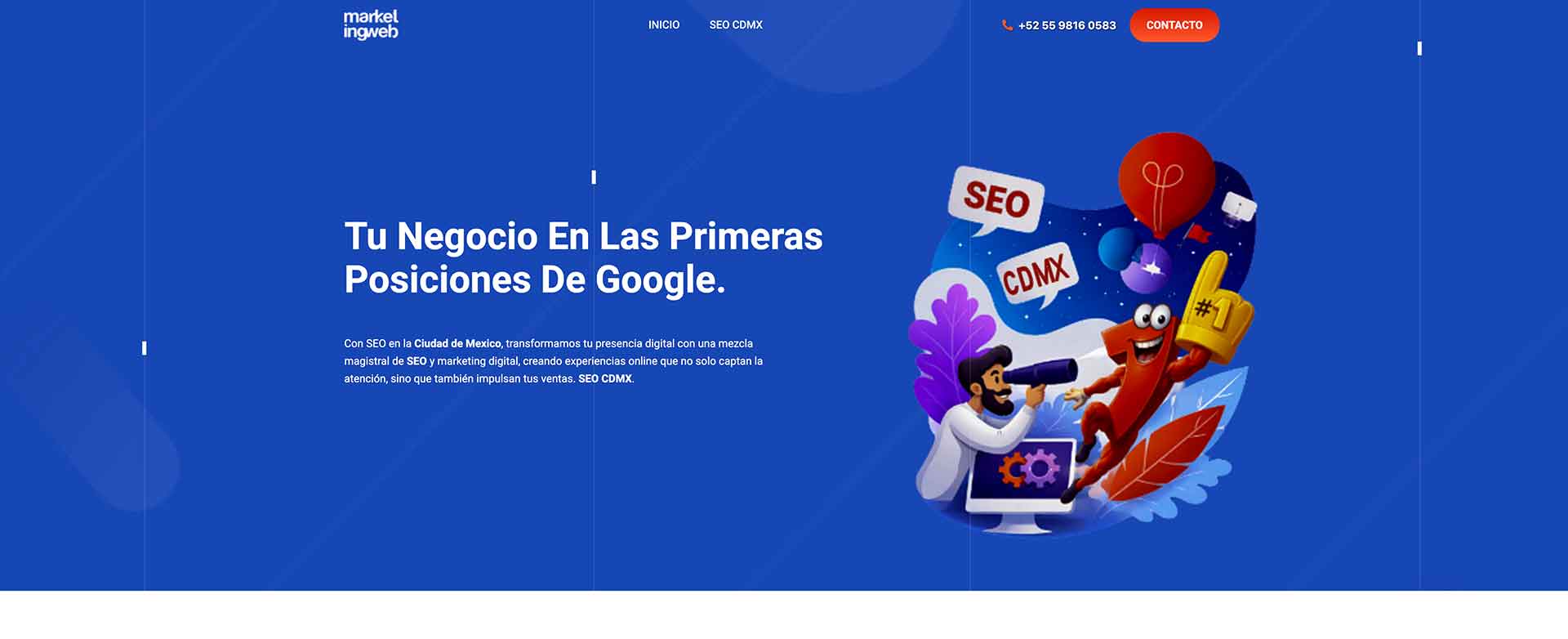 SEO CDMX Agencia de Posicionamiento Web Ciudad de México
